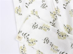 Lil Atelier coconut milk yellow blomstret legging